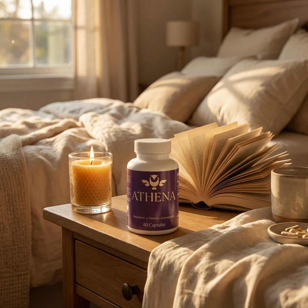 ATHENA on nightstand - lifestyle